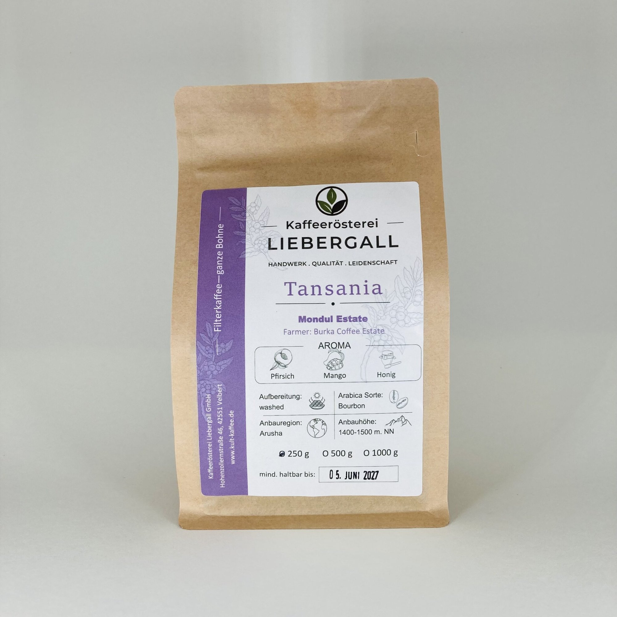 Tanzania AA Mondul Estate