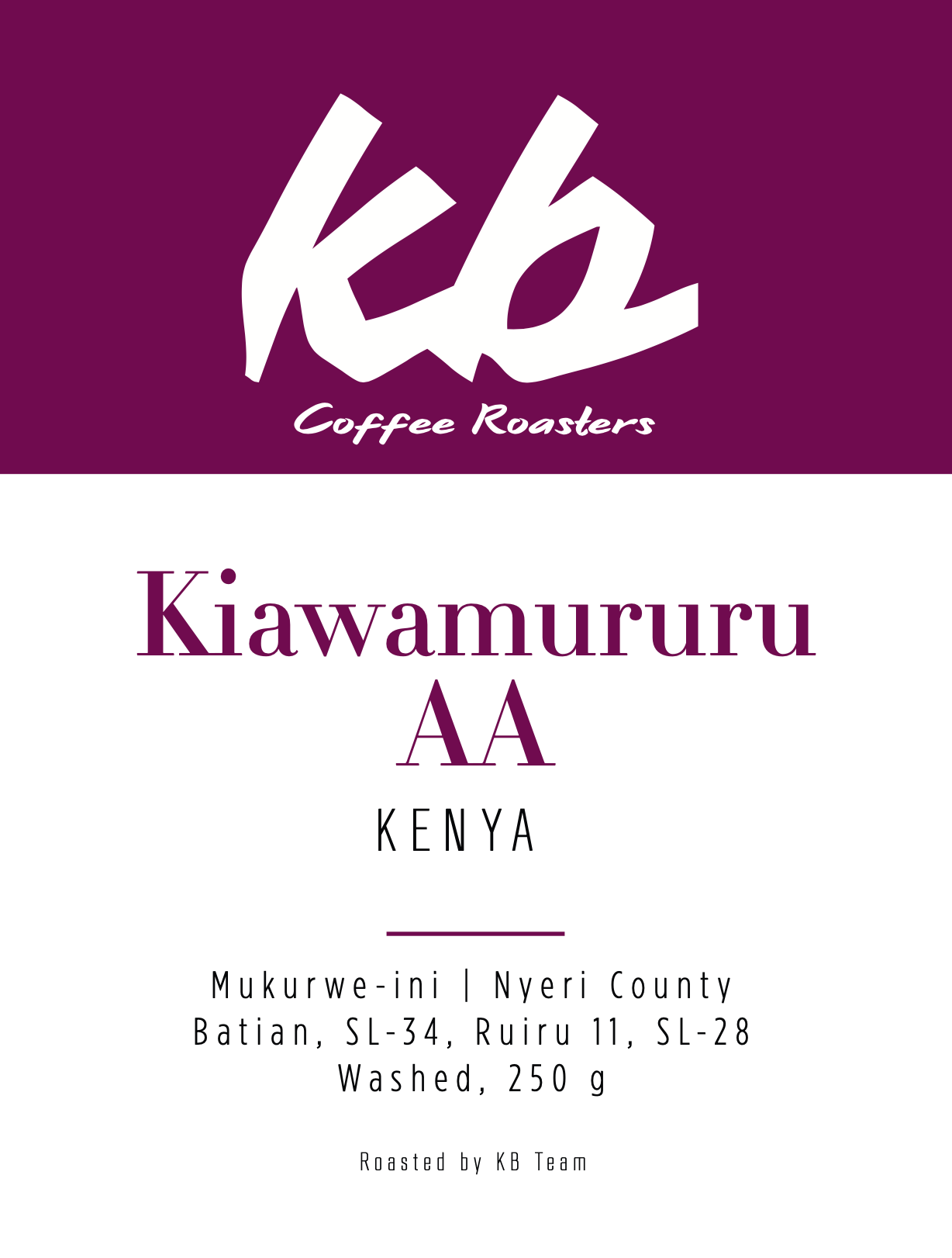 Kenya - Kiawamururu