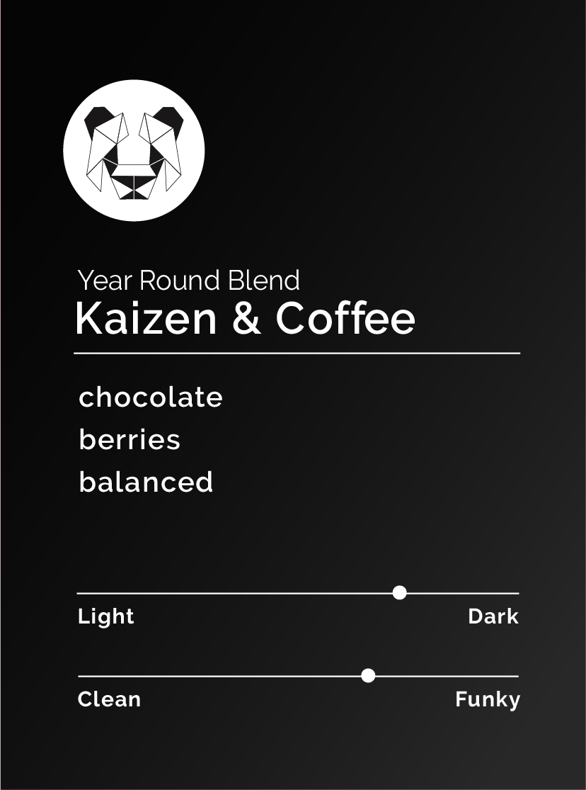 Kaizen and Coffee Year Round Blend