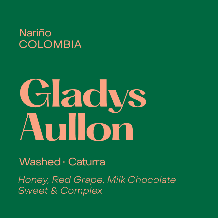 Colombia Gladys Aullon, Washed Caturra