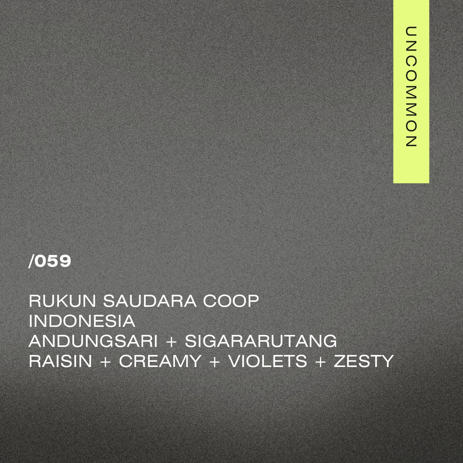 /059 Indonesia — Rukun Saudara