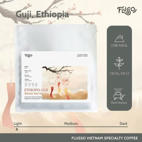 Ethiopia Guji Bishala Red Honey
