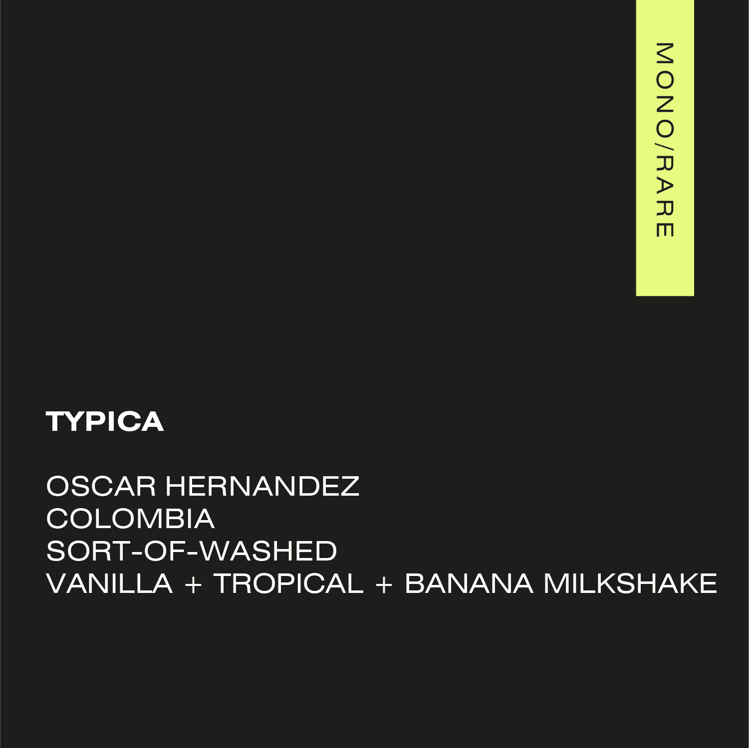 TYPICA Colombia – Nogales