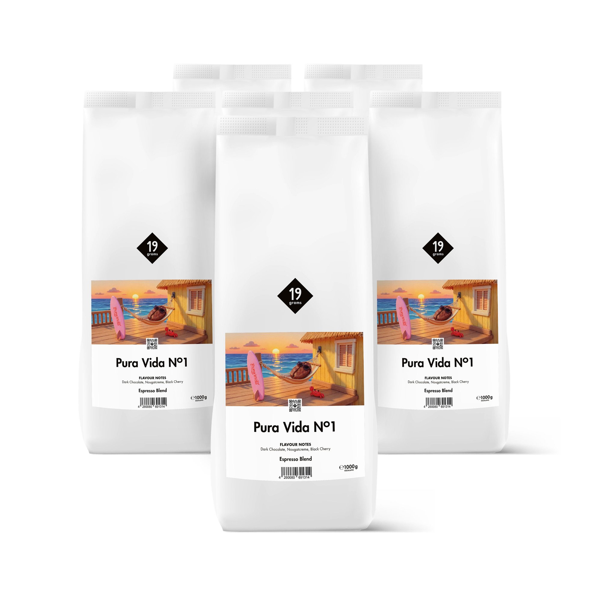 Pura Vida No. 1 - Espresso Abo 6 Monate