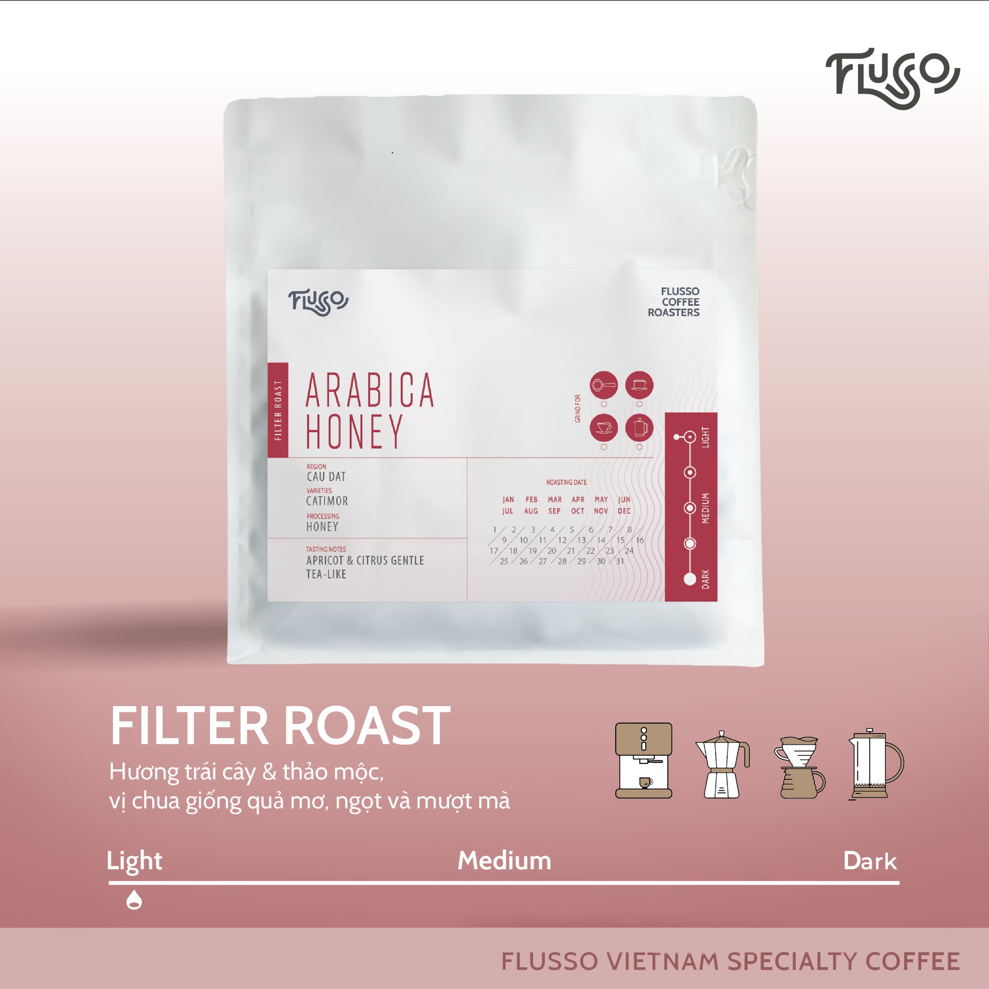 Arabica Honey Cầu Đất