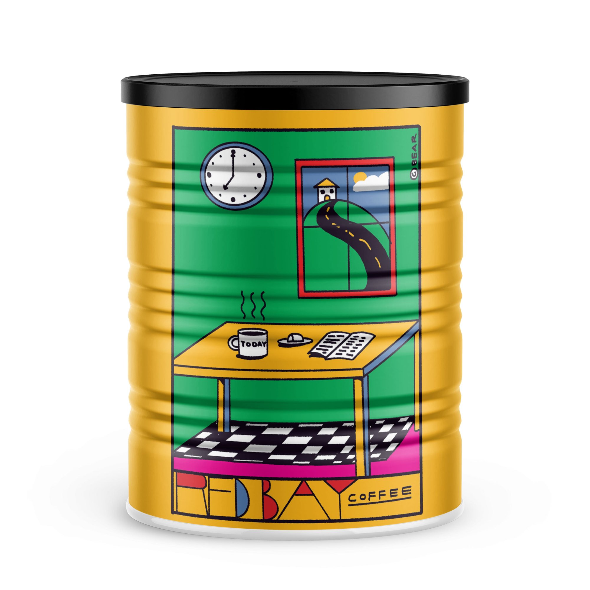 Chaz Bear Collaboration Limited Edition Tin Can