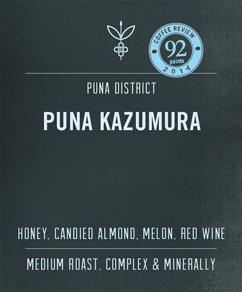 Puna Kazumura, Wine Yeast Processed