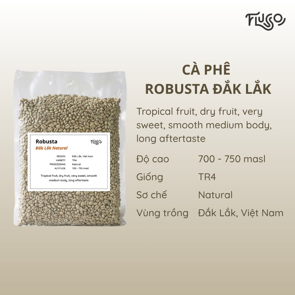 Robusta Đắk Lắk Natural (Green)