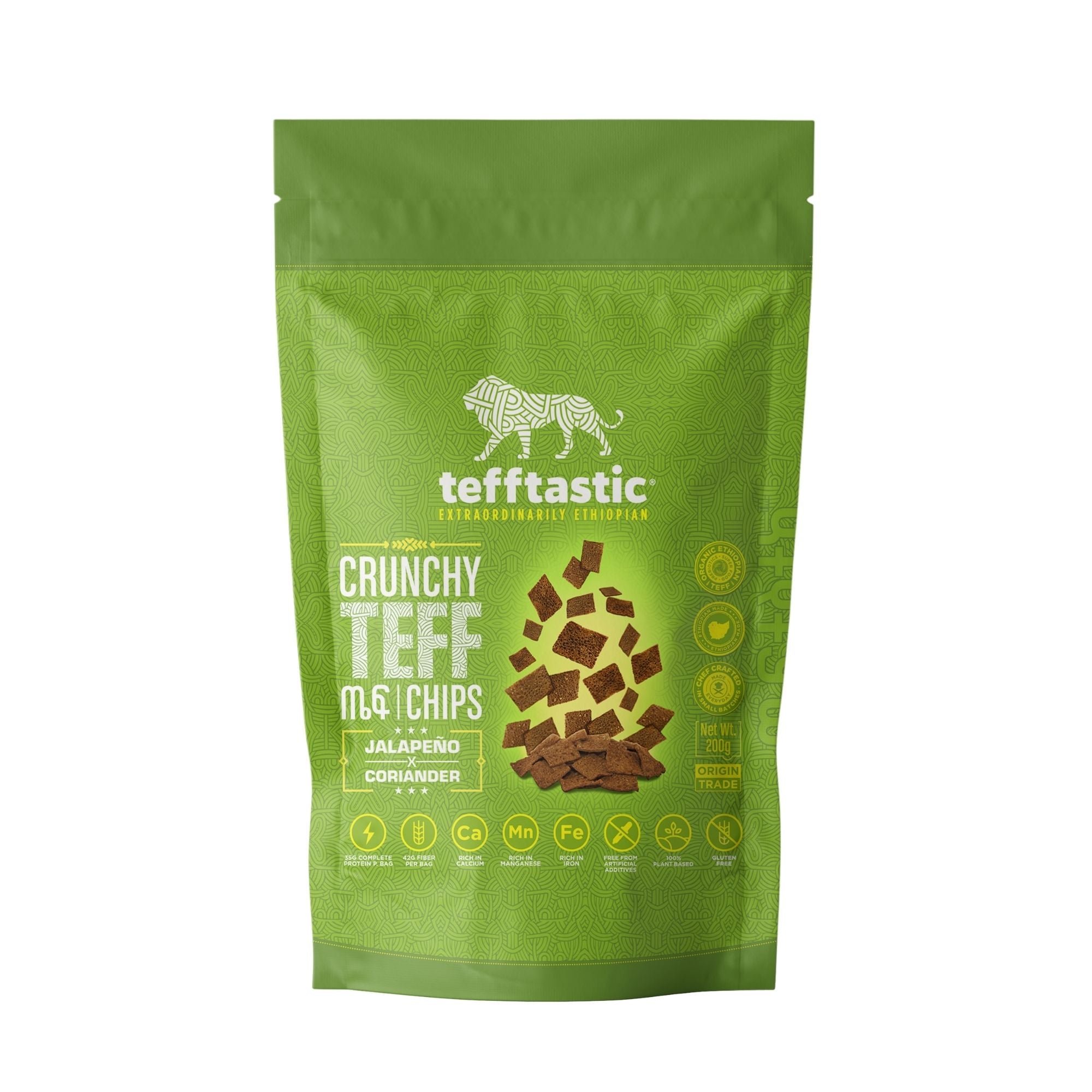 Tefftastic Chips Multi-Pack - Jalapeño x Coriander