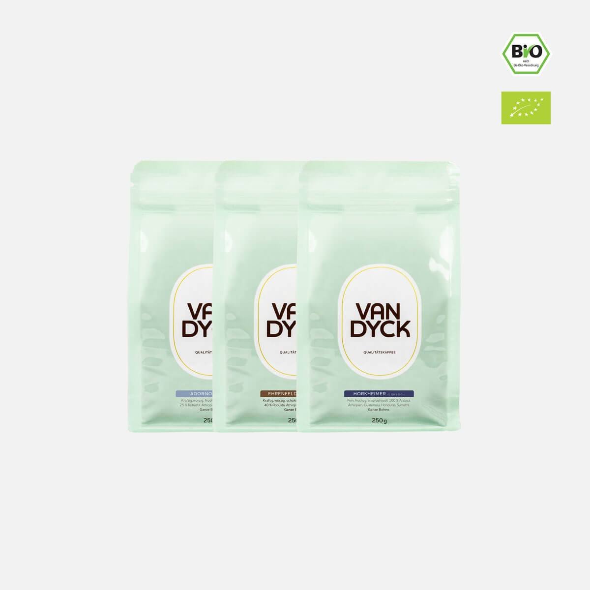 Probesortiment ‚Espresso‘ | versandkostenfrei – Bio