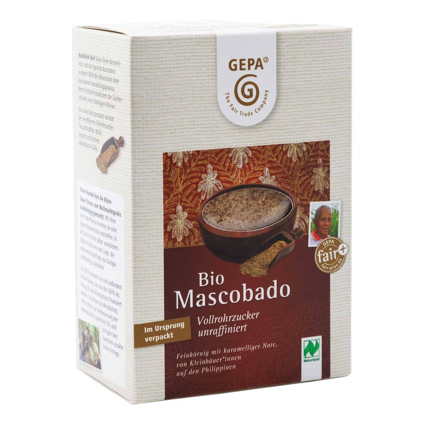 Vollrohrzucker ‚Mascobado‘ 500g