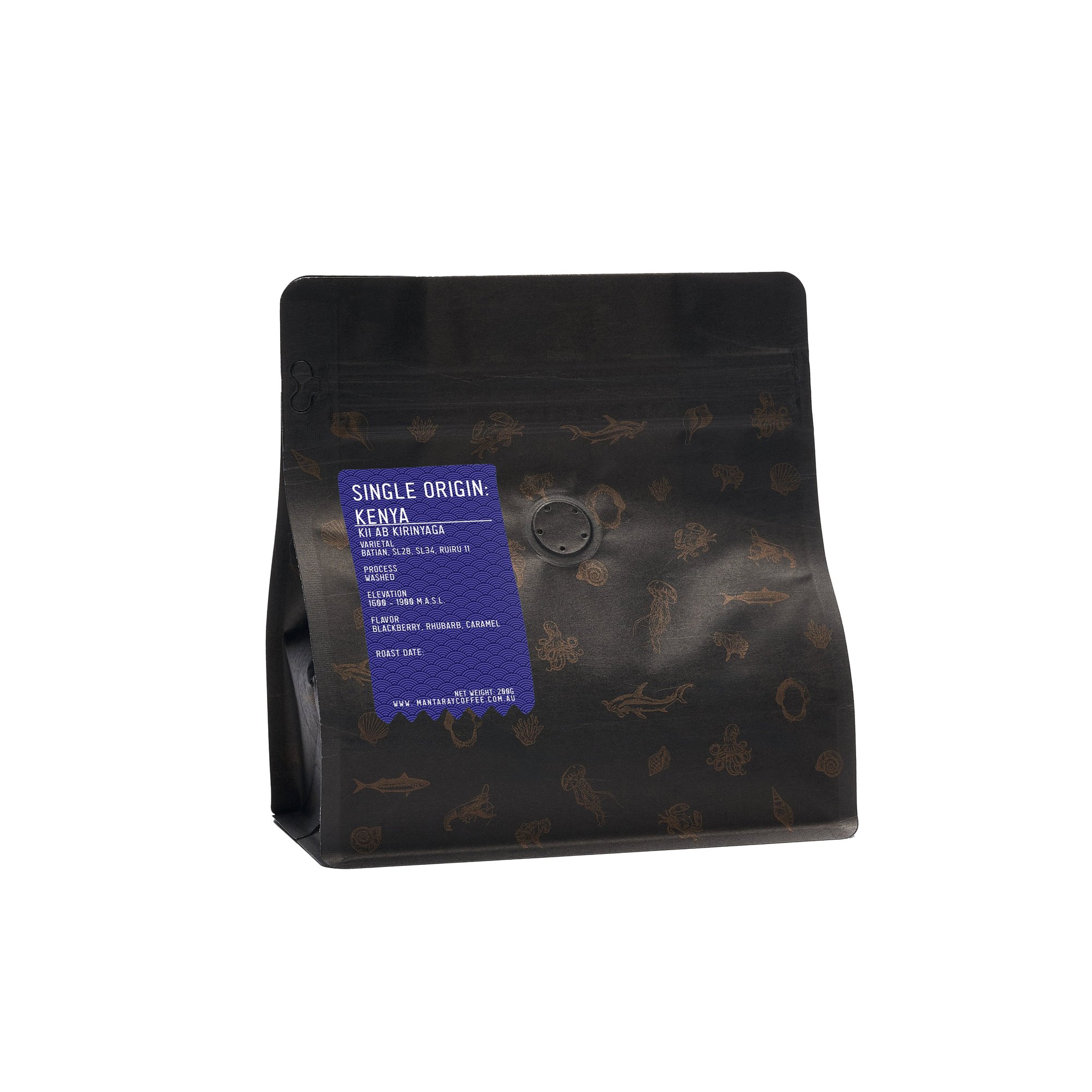 Kenya Kii AB Kirinyaga Washed (Single Origin Espresso)