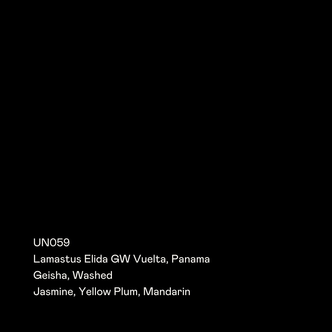UN059 Lamastus Elida GW Vuelta Geisha Washed