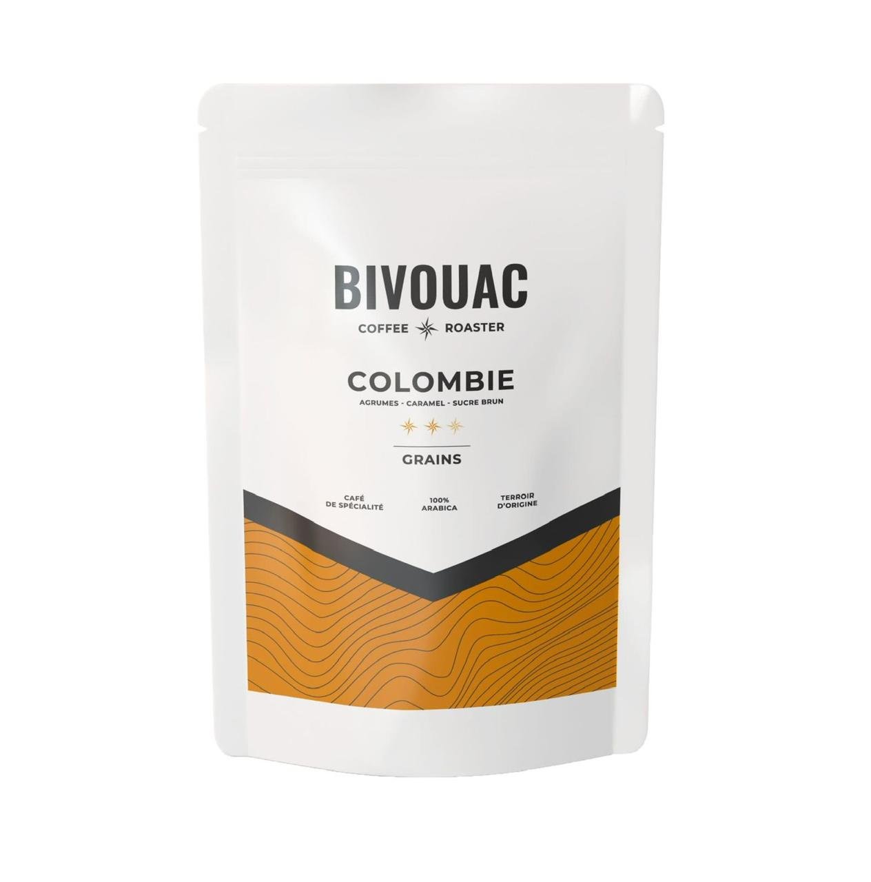 COLOMBIE AGRUMES – CARAMEL – SUCRE BRUN