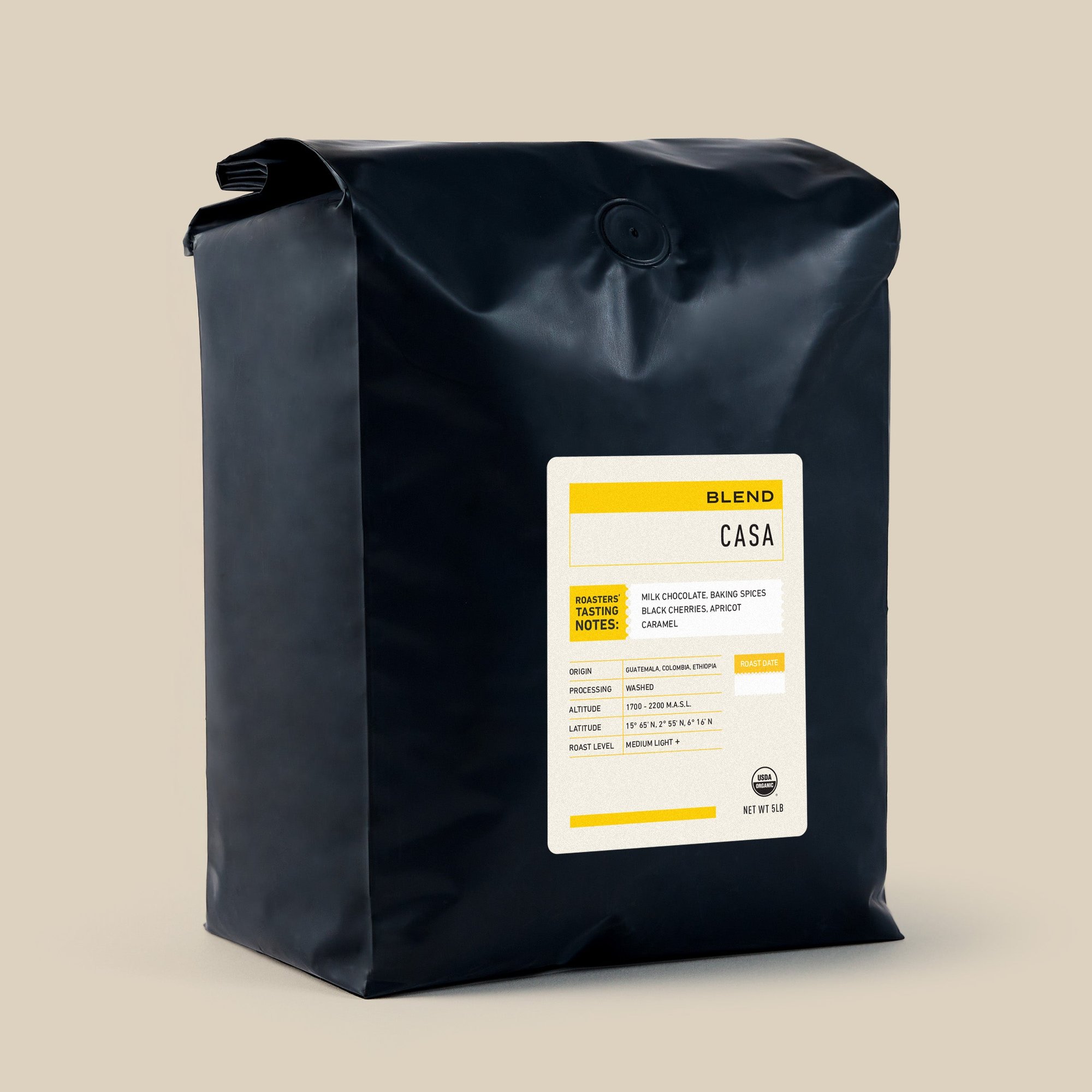 CASA - Panther Coffee Blend (USDA ORGANIC) WS