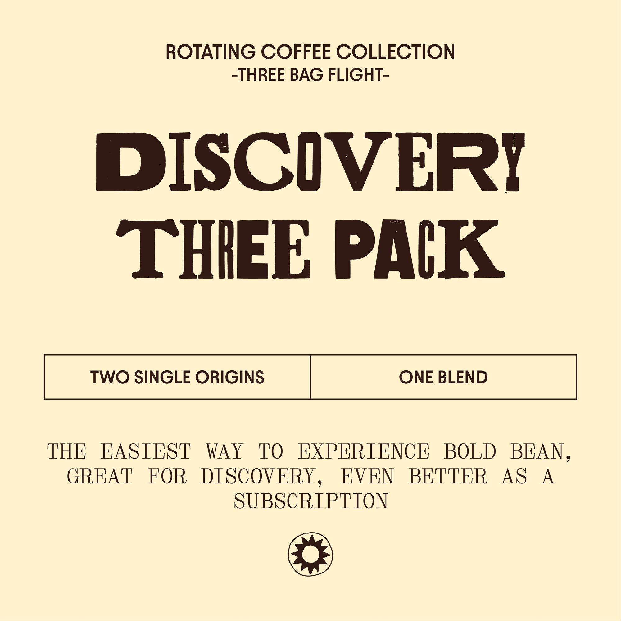 Discovery Three Pack