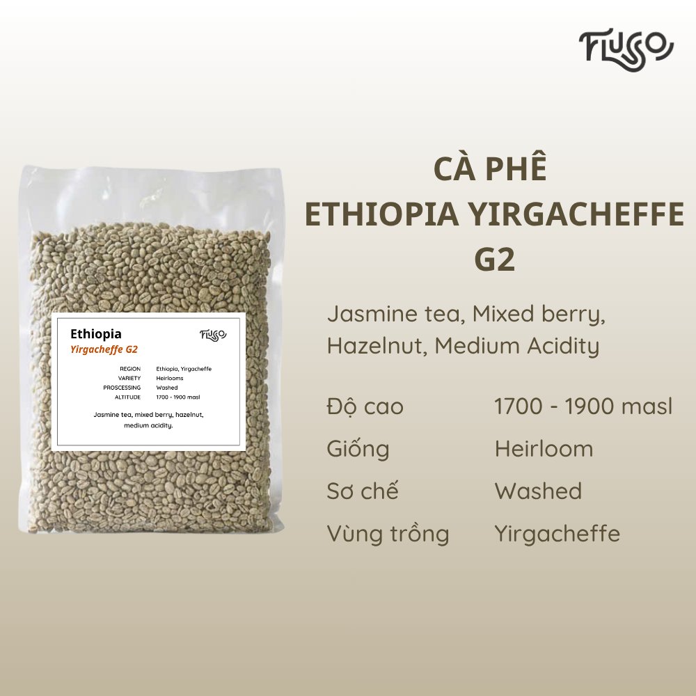Ethiopia Yirgacheffe G2 (Green)