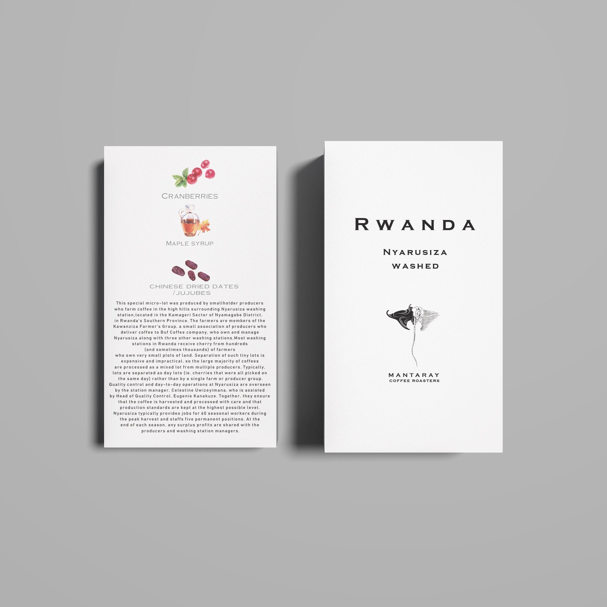 Rwanda Nyarusiza washed (Single Origin Filter)