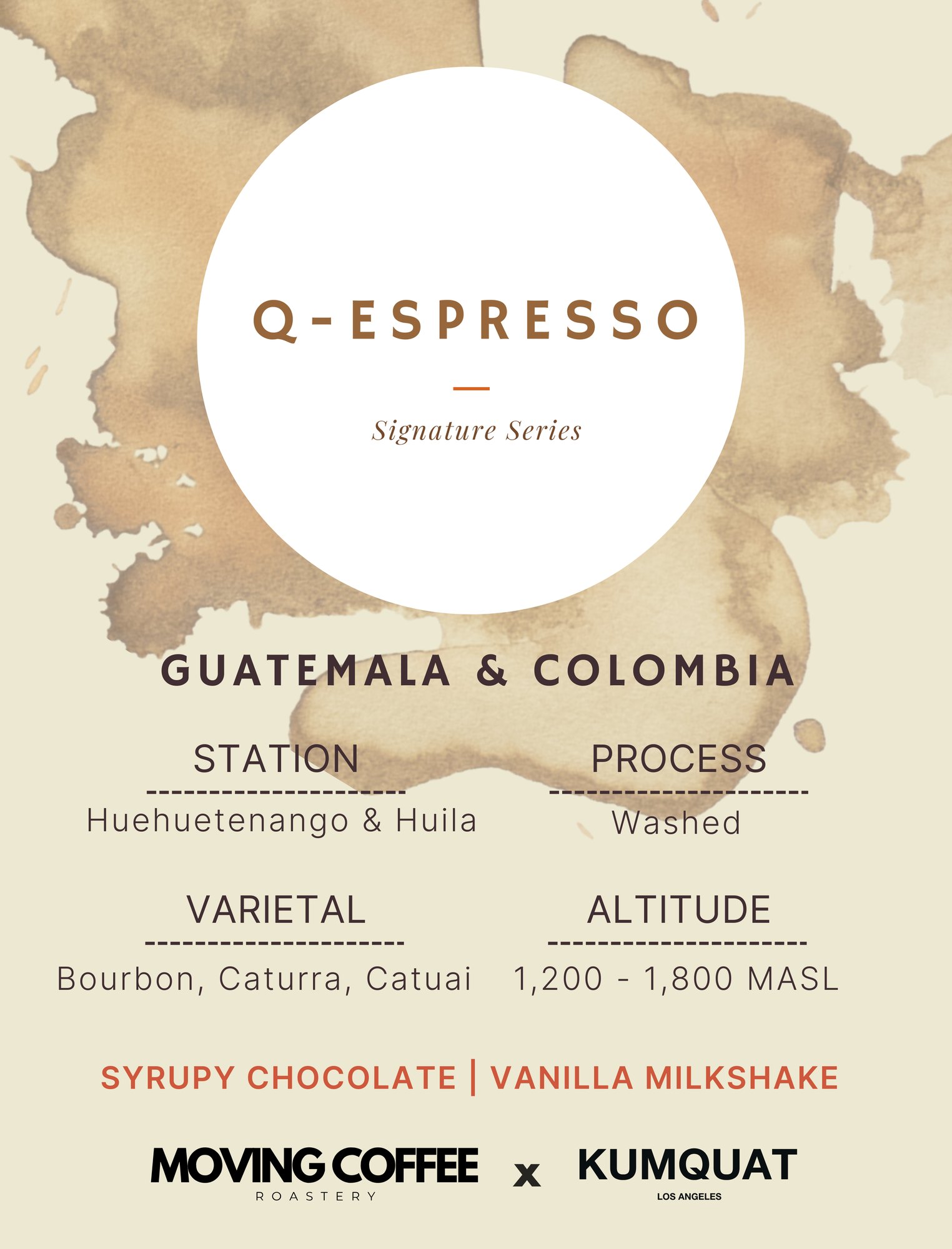 WS3 - Q ESPRESSO | Kumquat