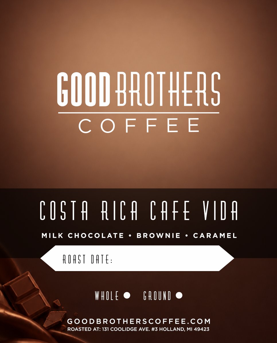 Costa Rica Cafe Vida Washed