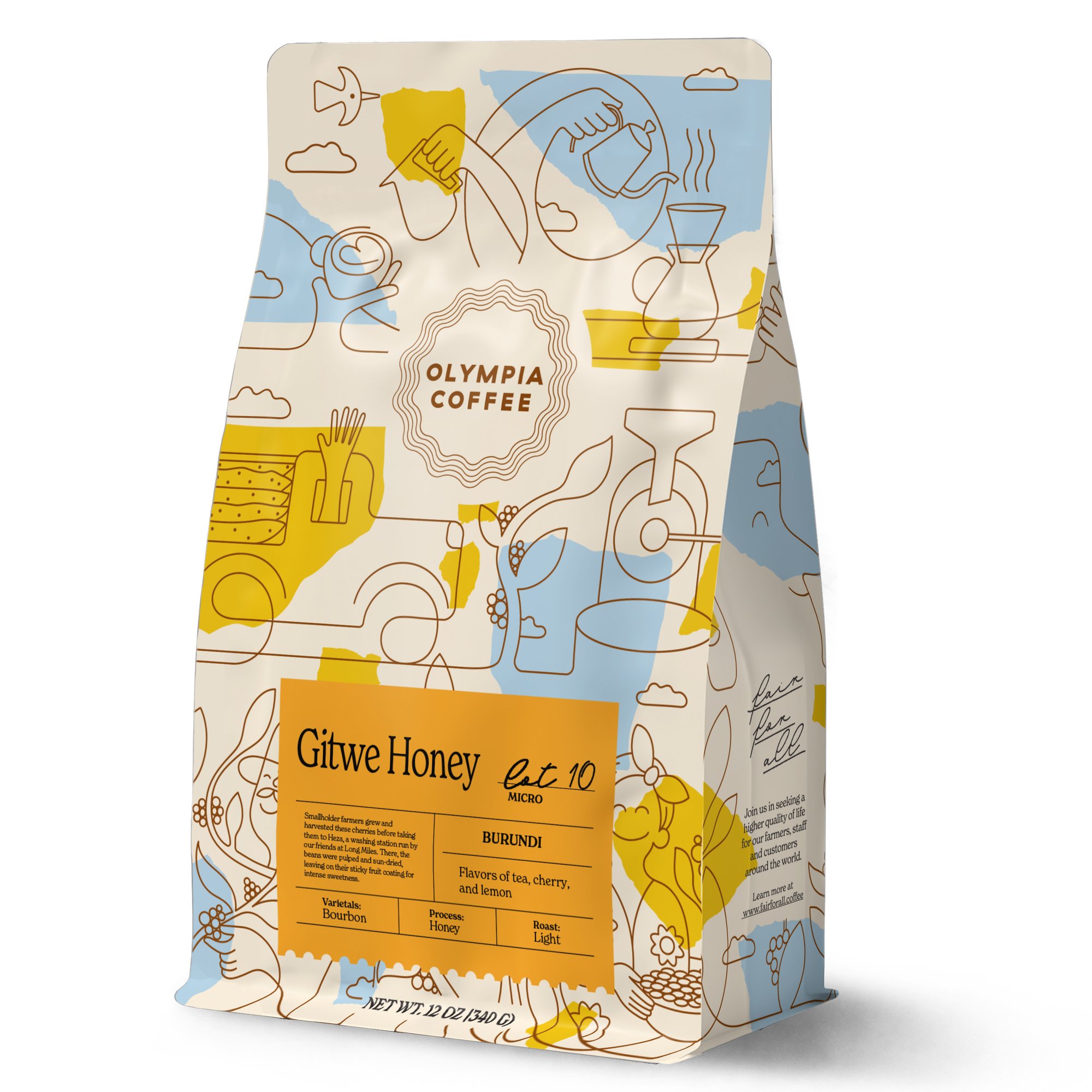 Burundi Gitwe Honey Micro Lot 10