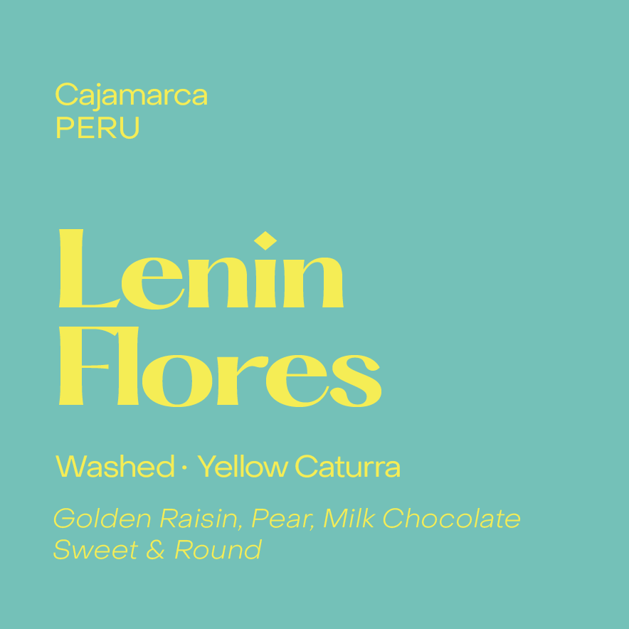 Peru Lenin Flores, Washed Yellow Caturra