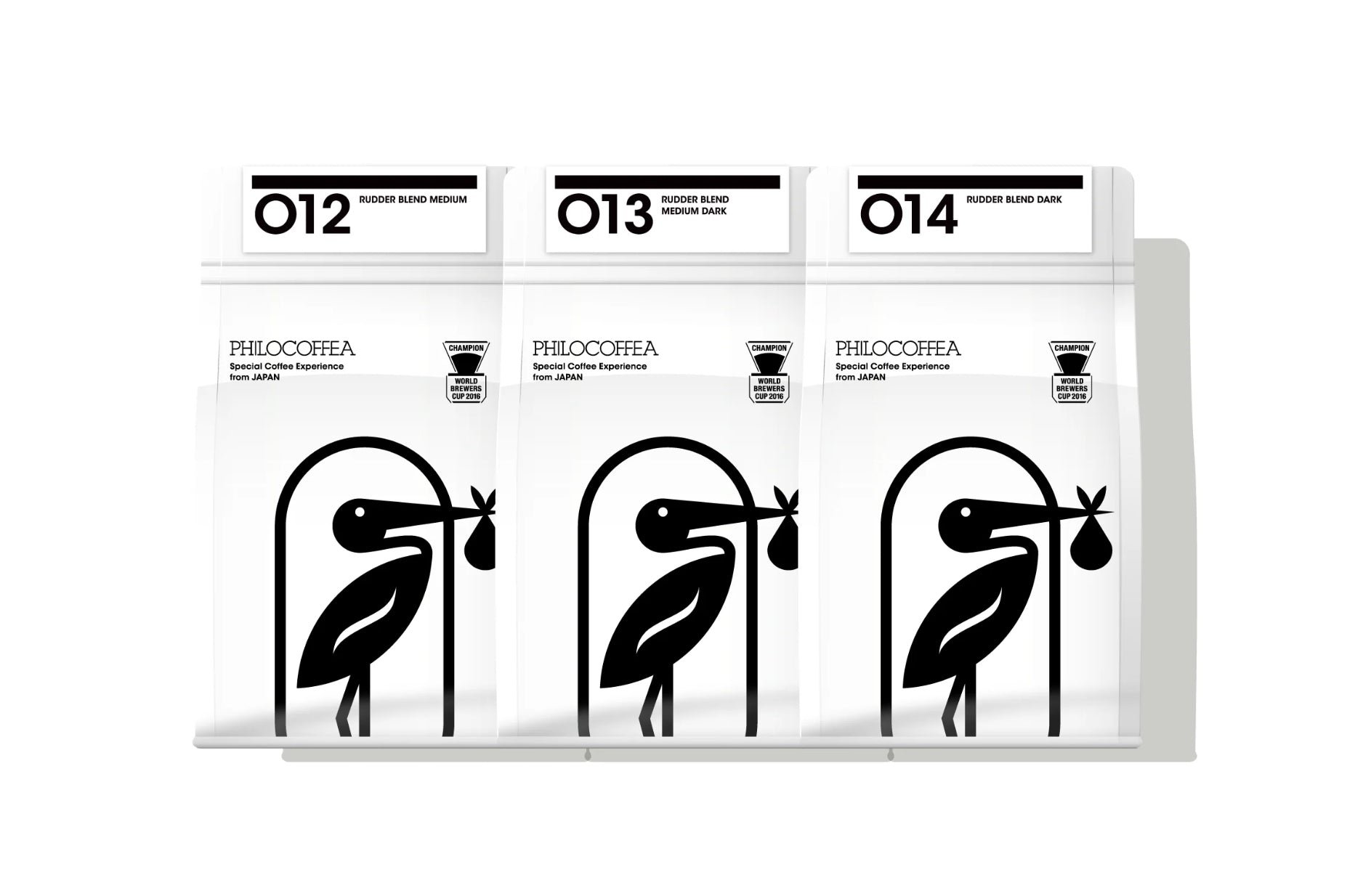 Rudder Blend Set: Compare 3 Versions (100g each)