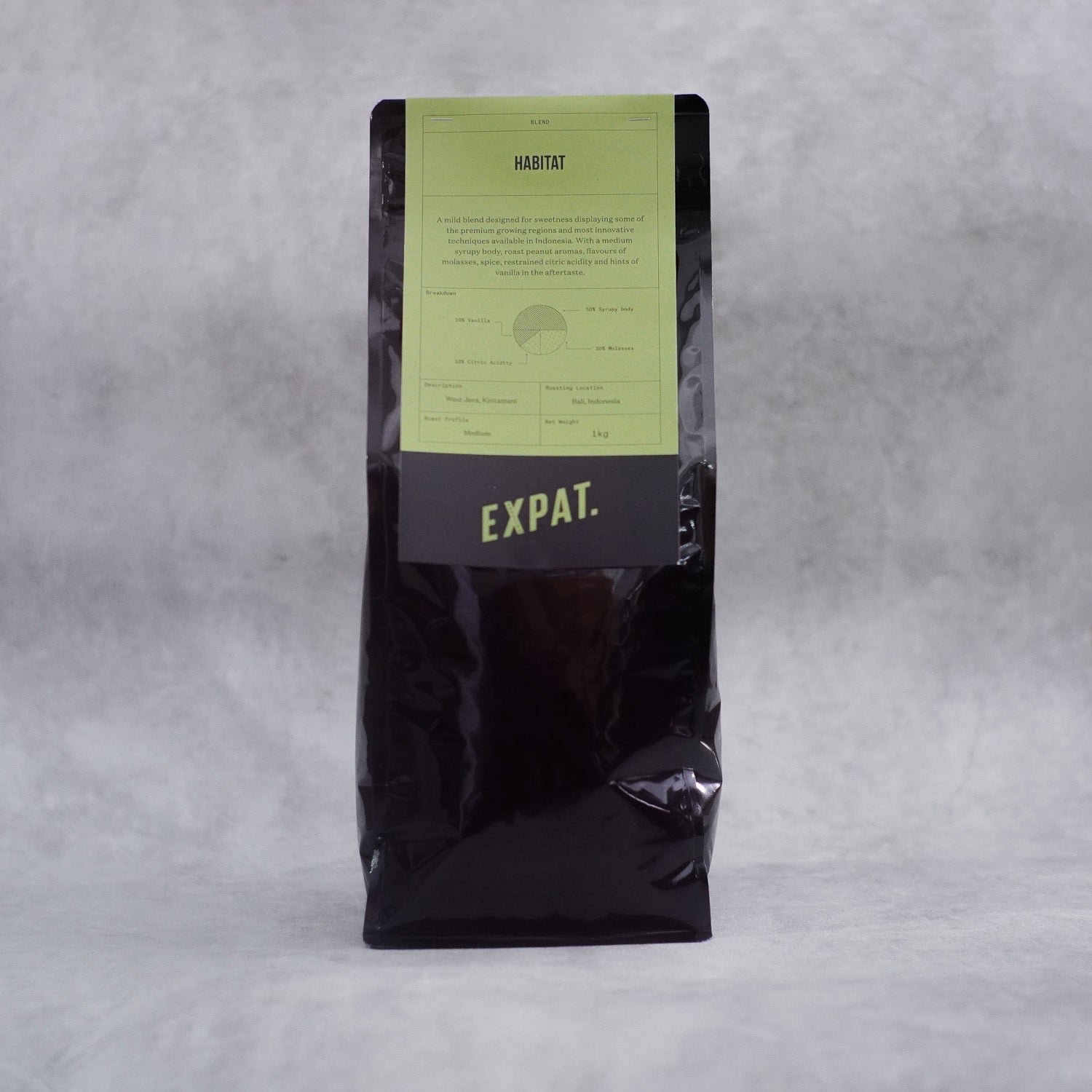 Coffee Beans Habitat Espresso Blend Medium | Bag 1KG