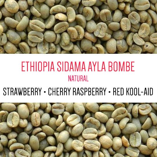 Ethiopia Sidama Ayla Bombe Natural GREEN