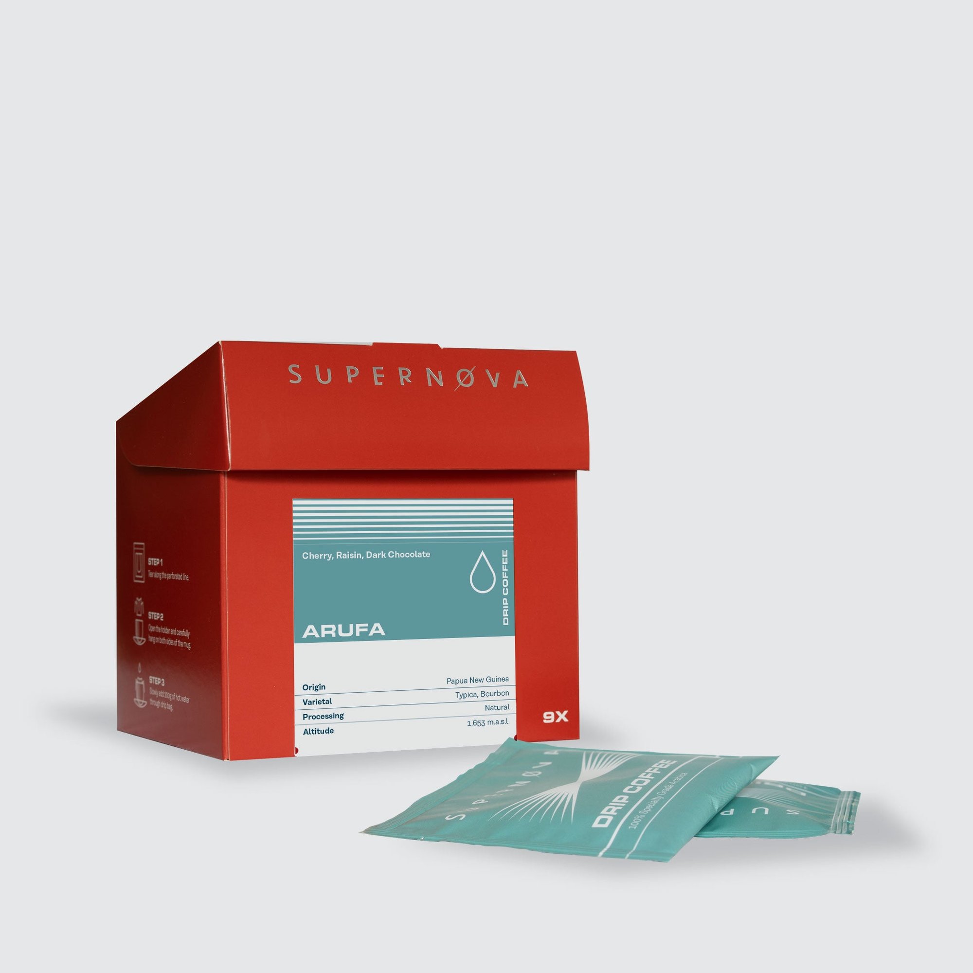 Supernova Drip Bags - Arufa