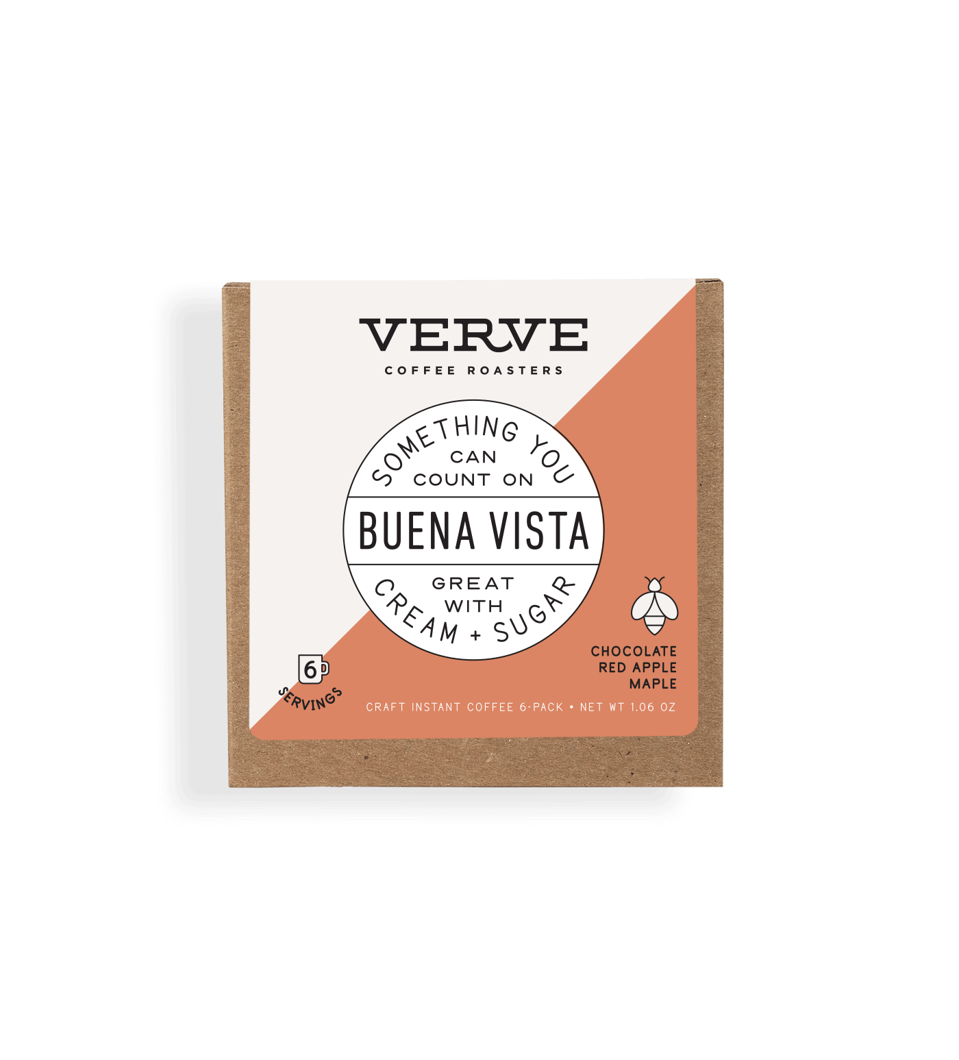 Buena Vista Dark Roast Craft Instant Coffee 6 Pack