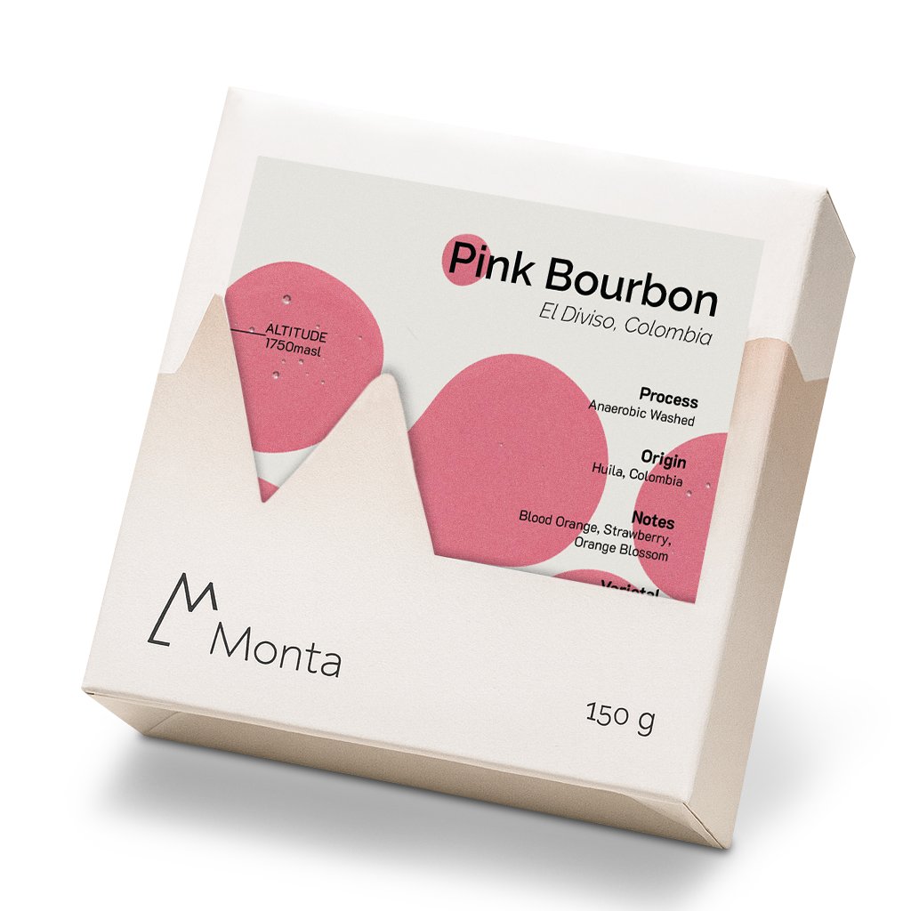 Colombia —Nestor & Adrian Lasso — Finca El Diviso— Pink Bourbon Anaerobic Washed