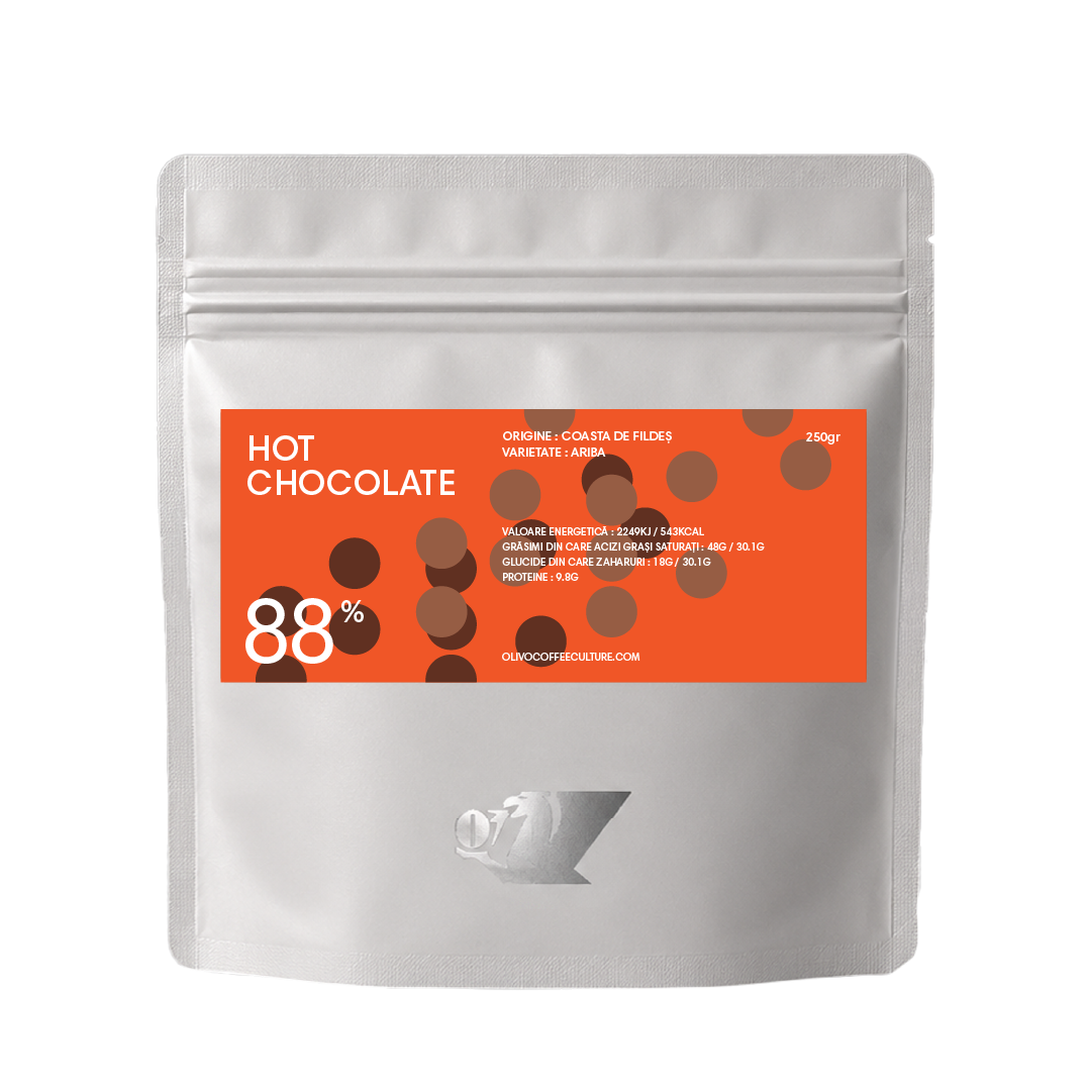 Ciocolată caldă 88% cacao – Coasta de Fildeș