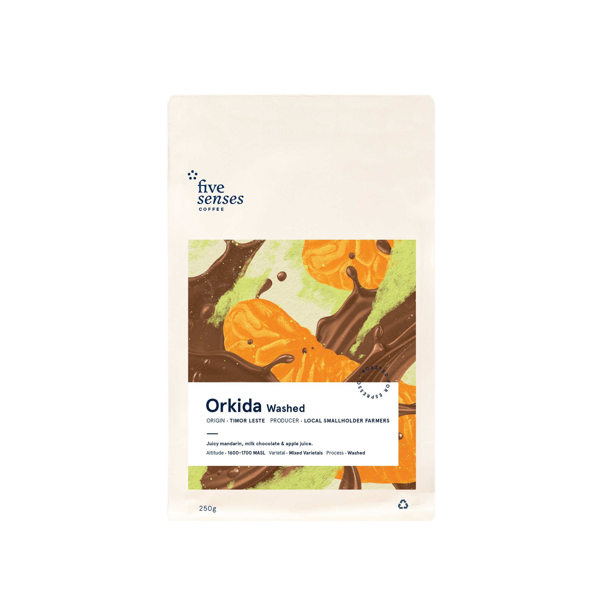 Orkida, Washed