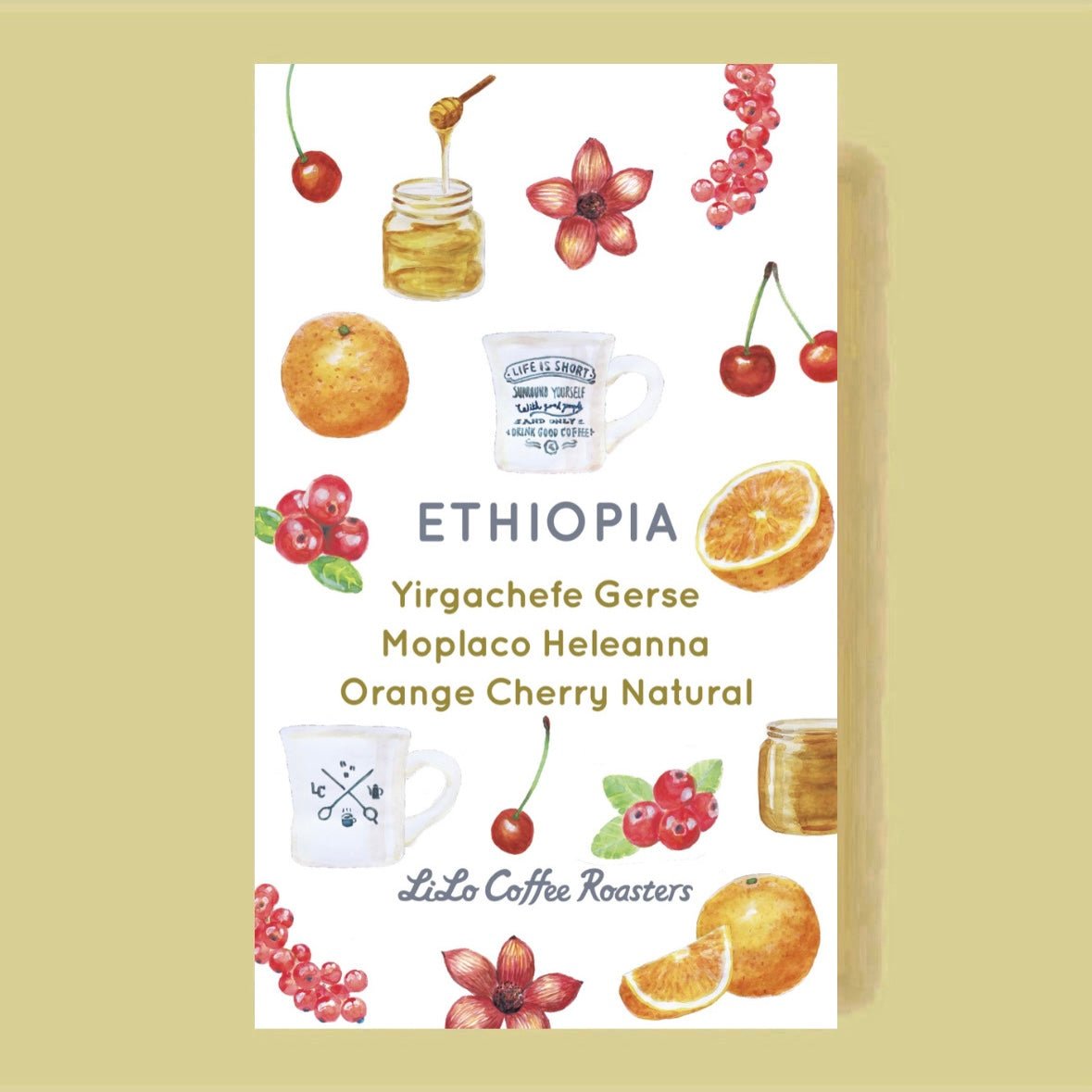 (終売済み)ETHIOPIA Yirgacheffe Gerse Orange Cherry Natural