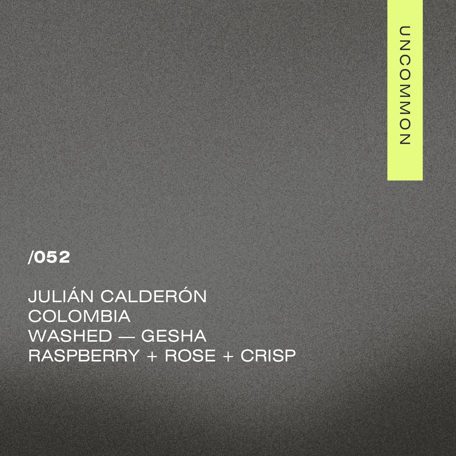 /052 Colombia — Julián Calderón