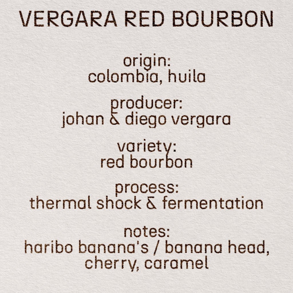 vergara red bourbon