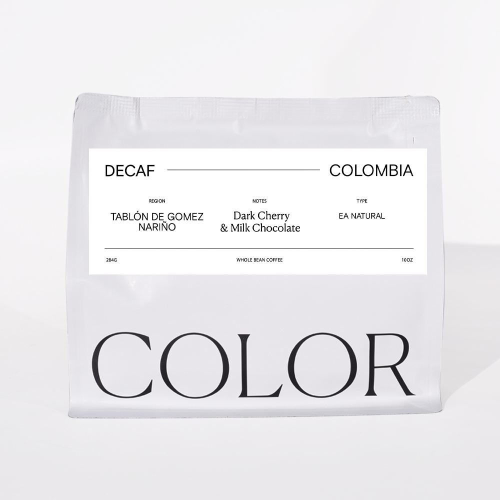 Decaf Colombia Nariño - Sugarcane Natural