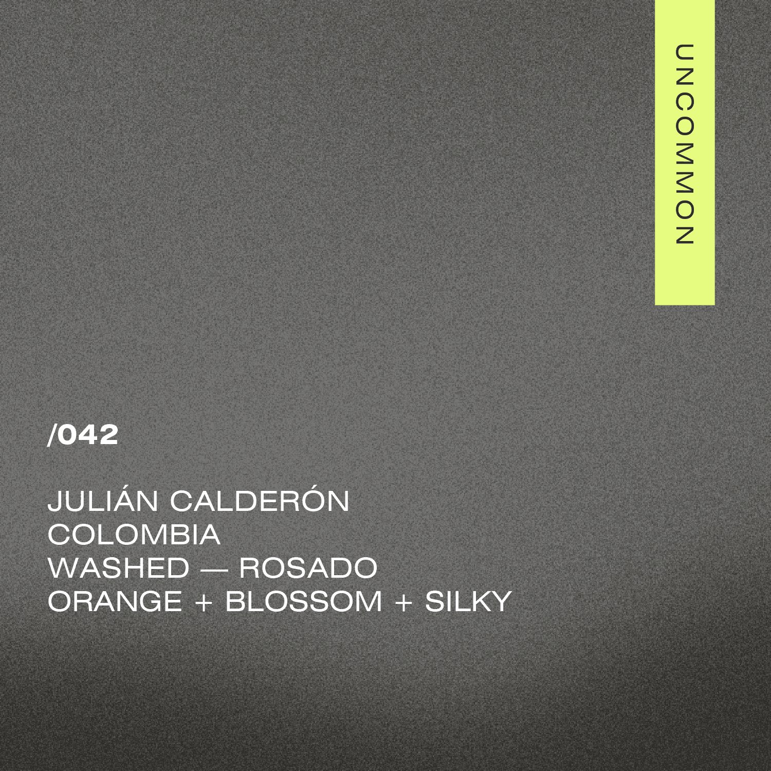 /042 Colombia — Julián Calderón