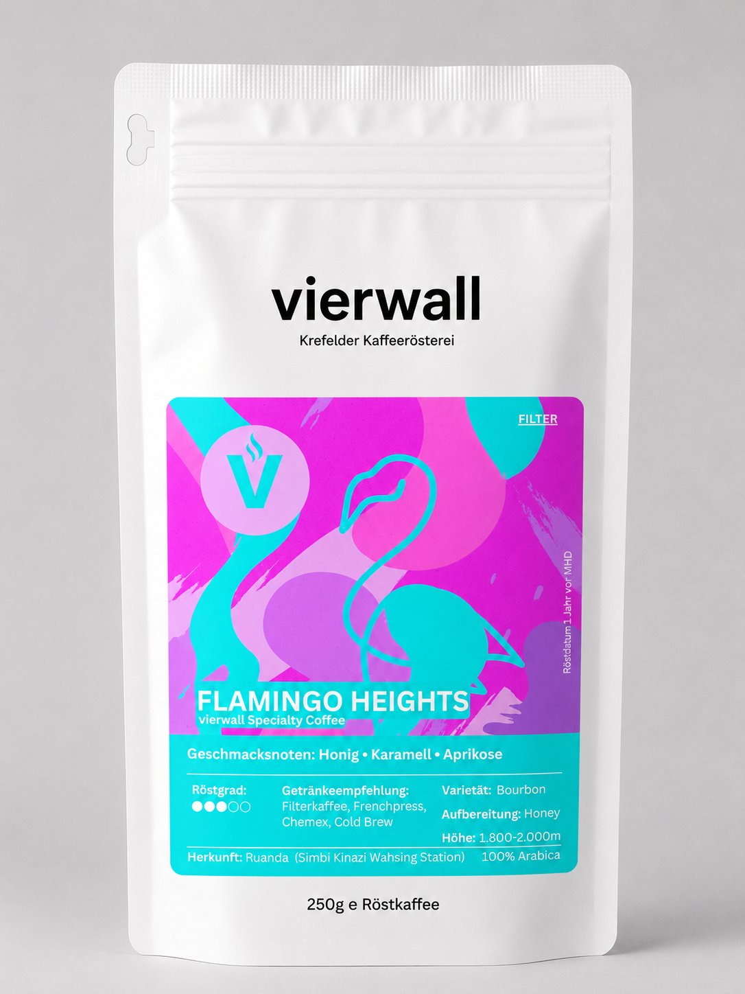 Flamingo Heights - Filterkaffee aus Ruanda | vierwall
