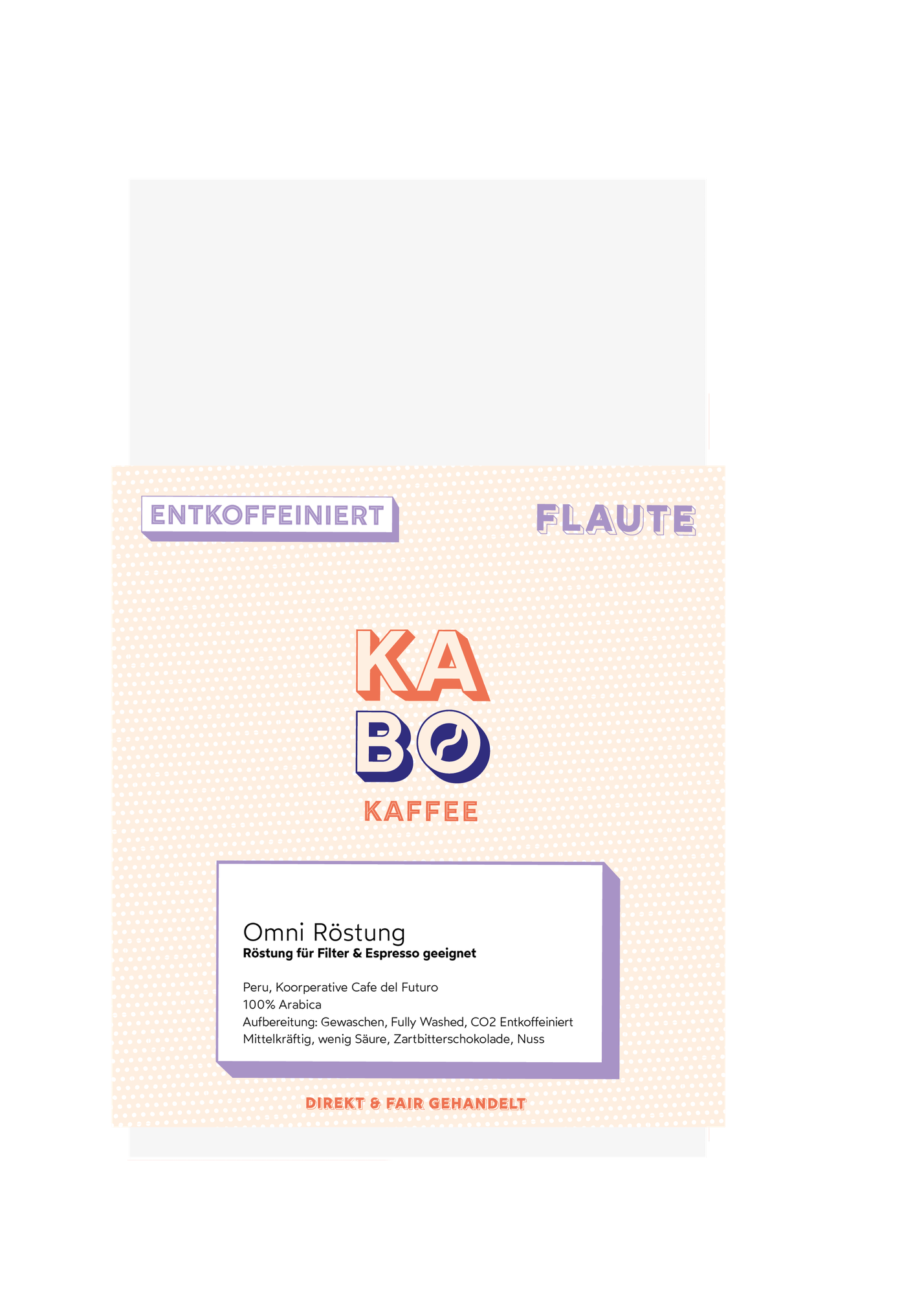 Entkoffeinierter Kaffee Flaute