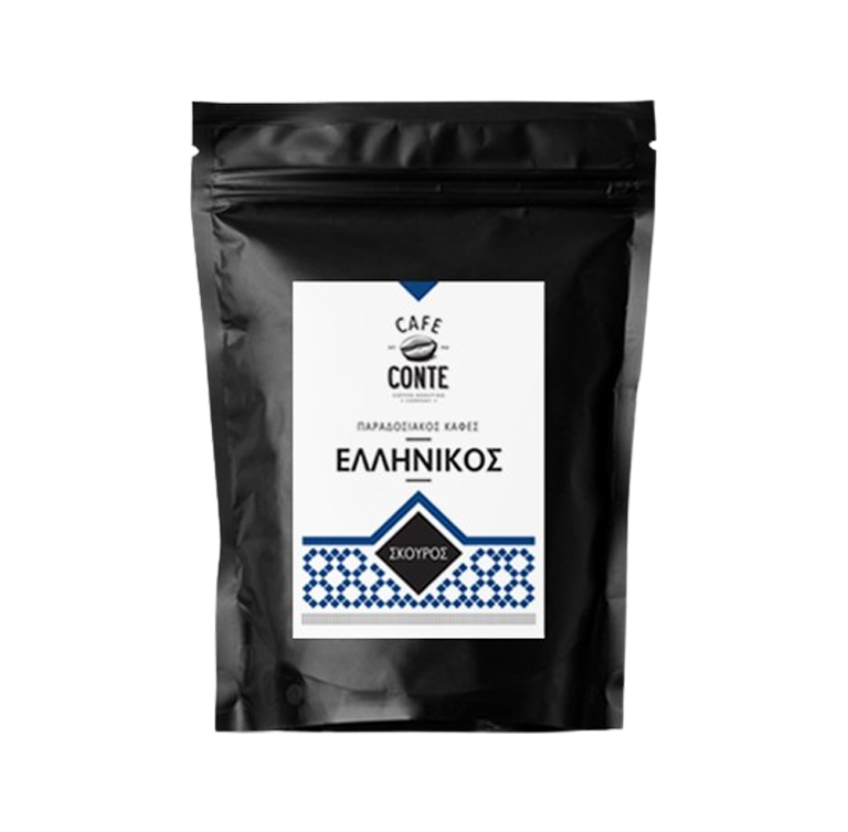 Greek Coffee Dark Roasting