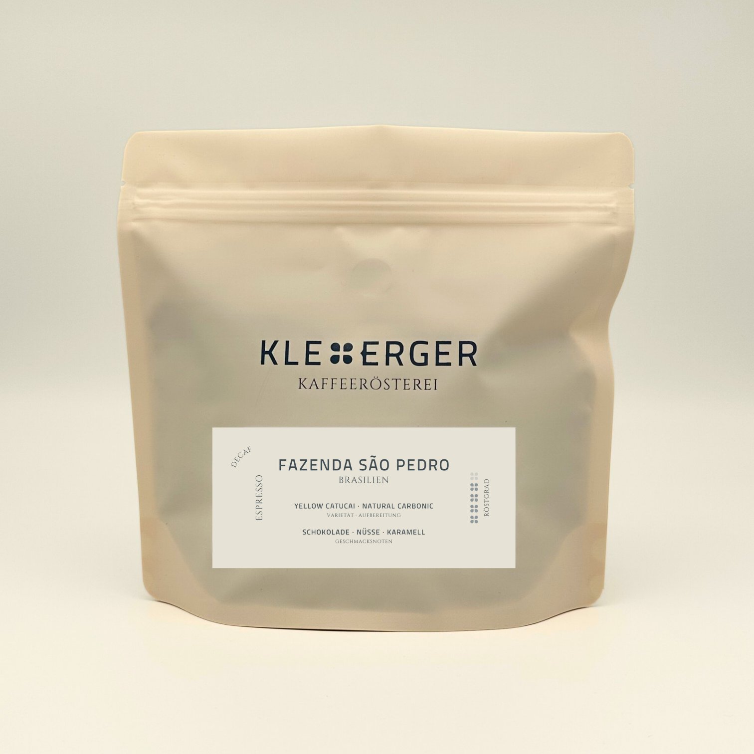 FAZENDA SÃO PEDRO · BRASILIEN · DECAF ESPRESSO