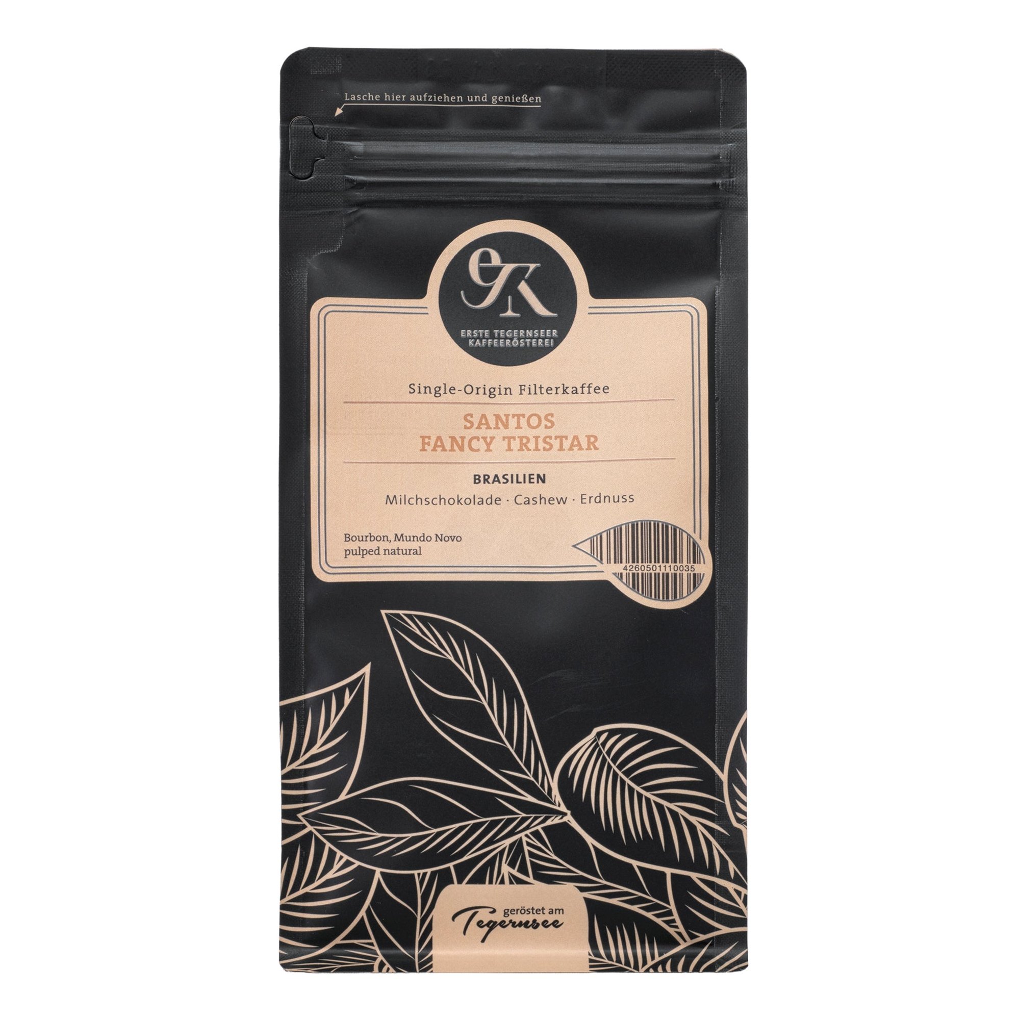 Brasilien Santos Tristar Bourbon pulped natural