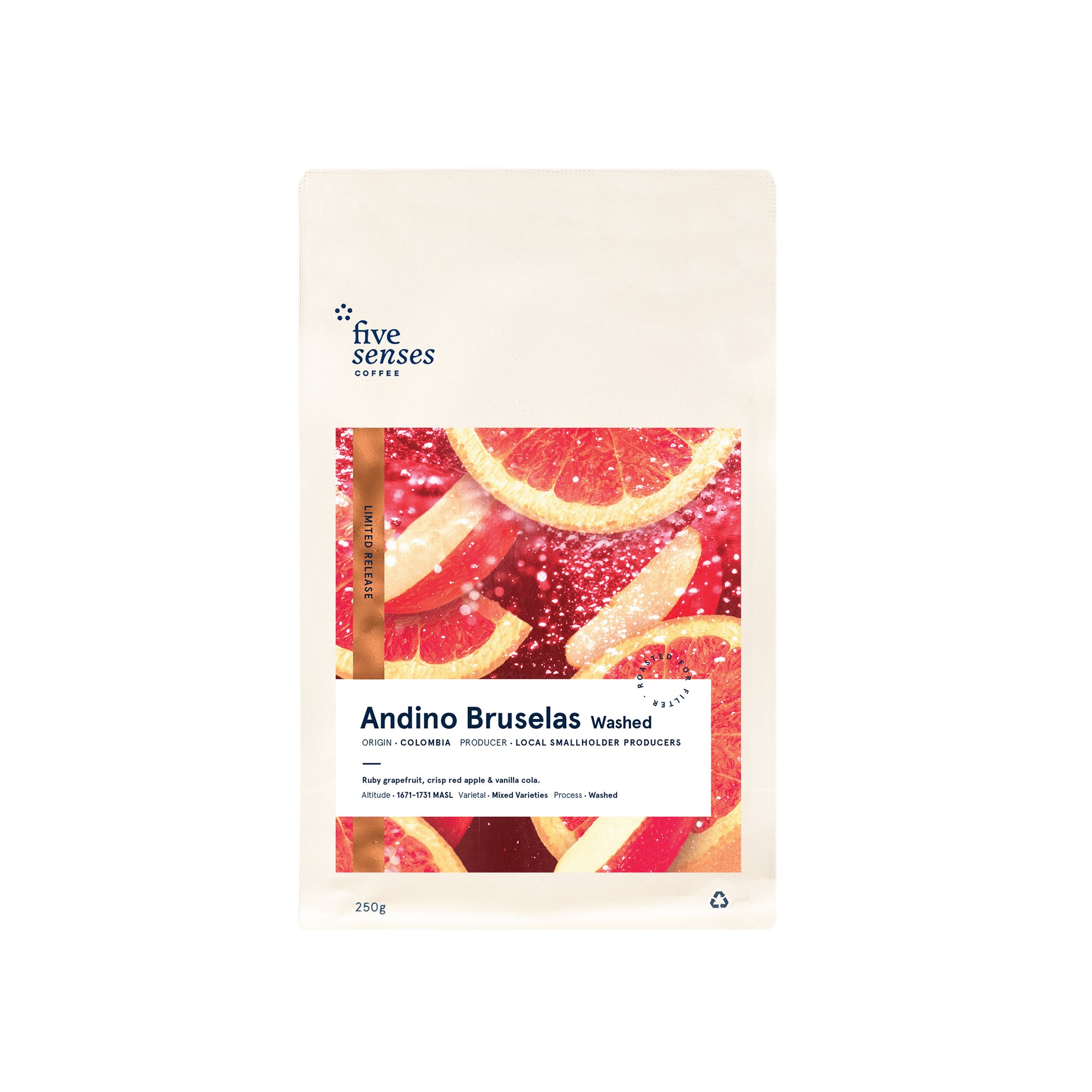 Andino Bruselas, Washed