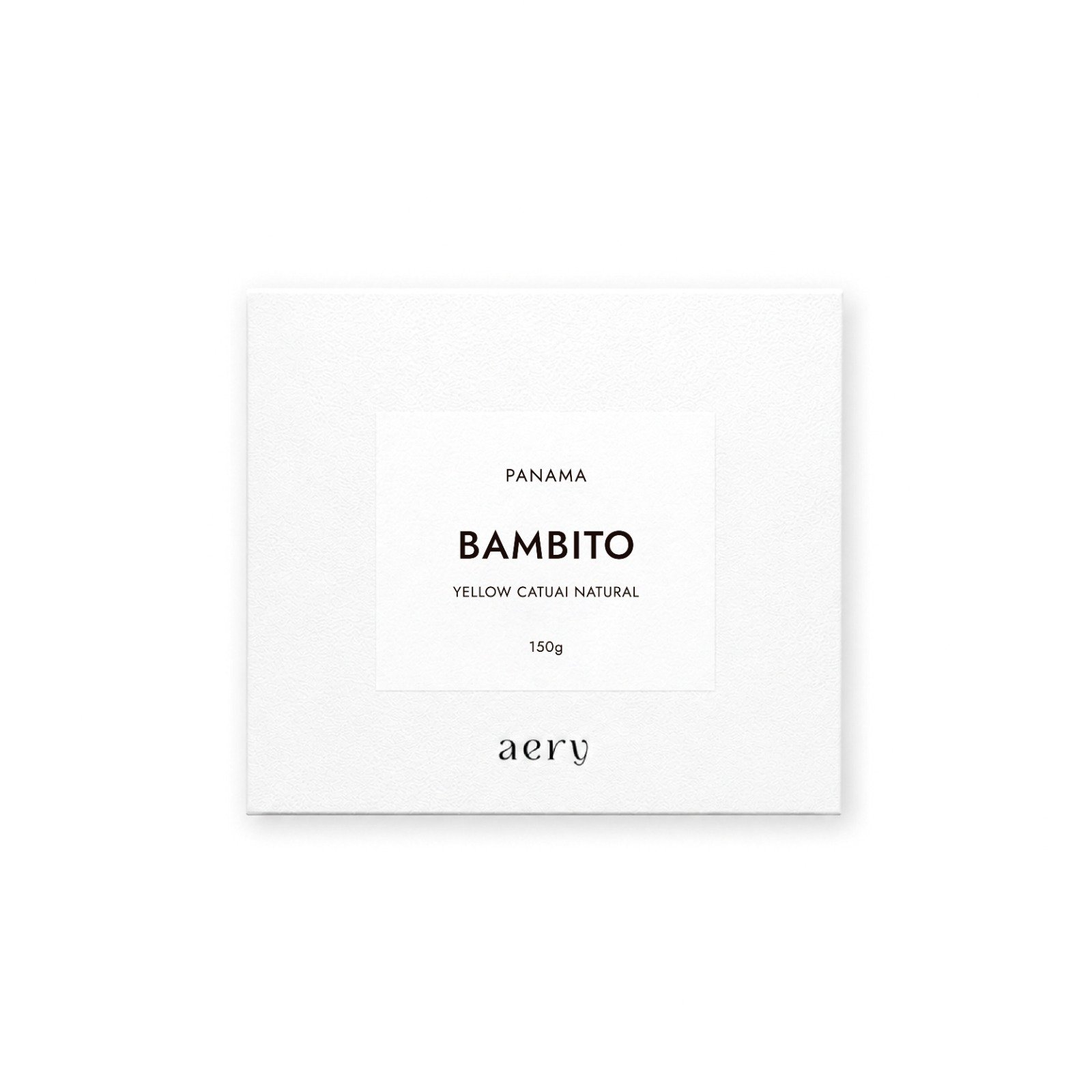 Panama Bambito Estate Yellow Catuai Natural
