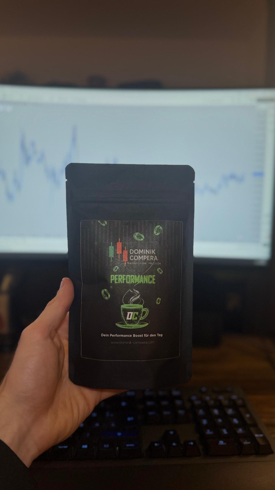 Performance Kaffee Dominik Compera