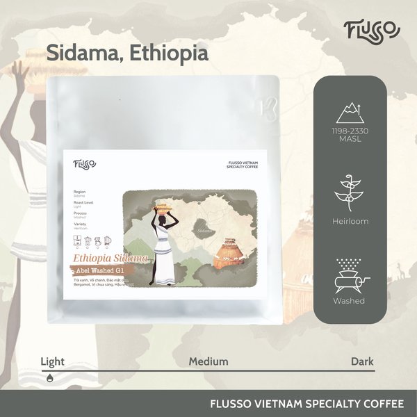 Ethiopia Sidama Abel Washed G1