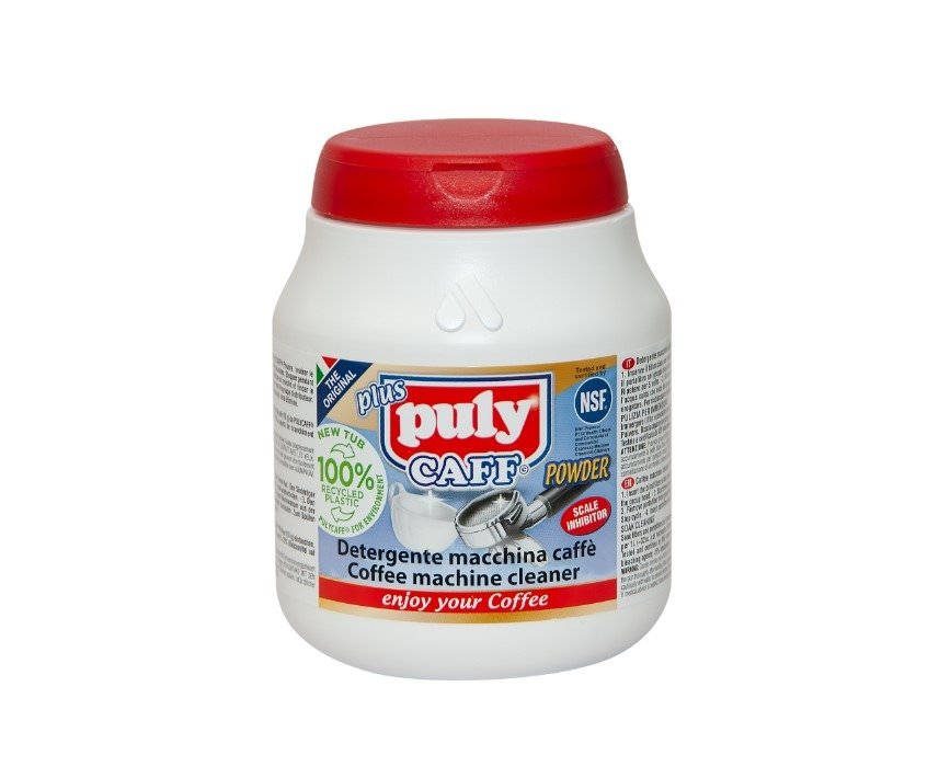pulyCAFF® Plus – Reinigungspulver für Brühgruppen, Ablassventile & Siebträger