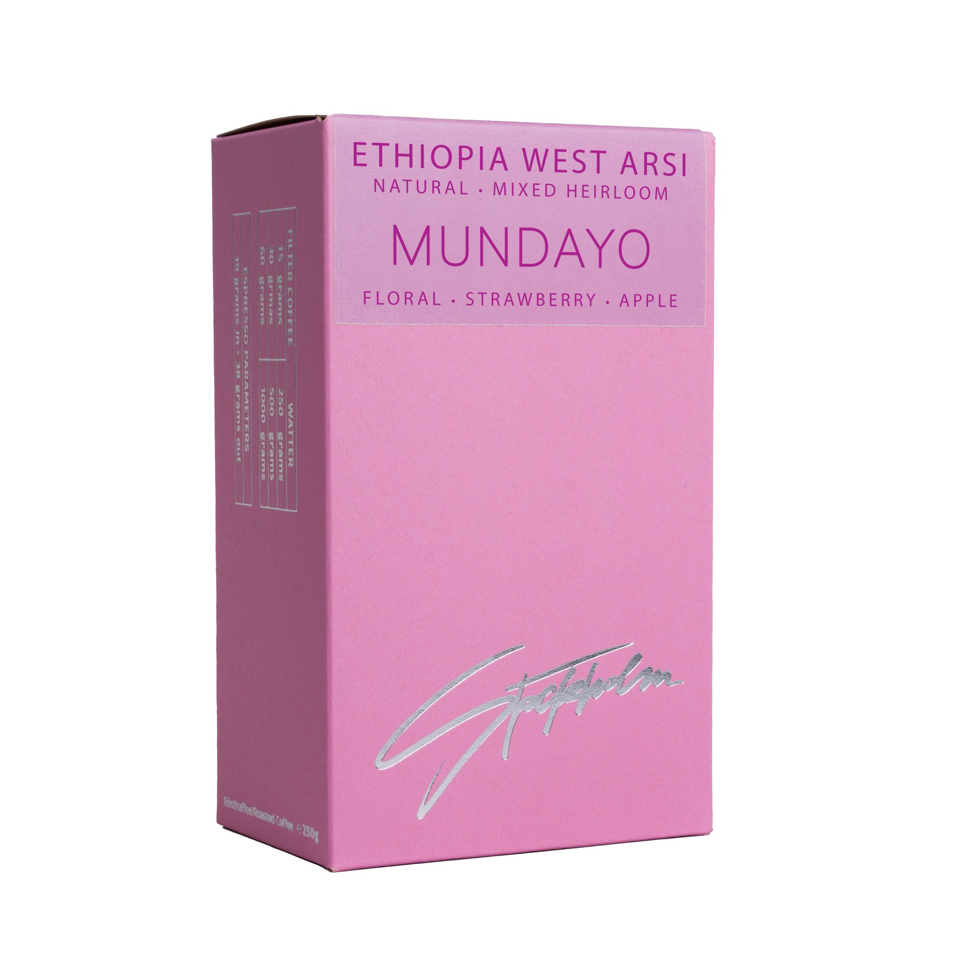 Ethiopia – Mundayo – Filter Coffee 250g